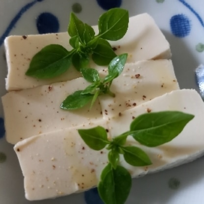 豆腐がチーズに変身するとは、驚きでした。ありがとうございました。